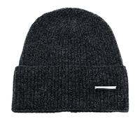 Calvin Klein Pyramid Plaque Beanie K50K509933 Gorro de Punto, Negro (CK Black), OS para Hombre