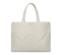Calvin Klein Quilt Bolsa de hombro 36.5 cm beige