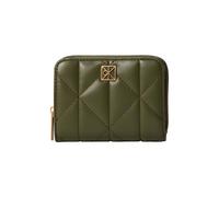 Calvin Klein Quilted Flap Zip Around Wallet Cypress Talla: OS | Billeteras Outlet | Mujer