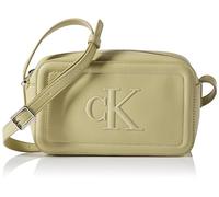 Calvin Klein Raised CK Camera Bag Lv04f3220g, Crossover para Mujer, Brown (Mint Tea), One Size