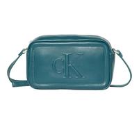Calvin Klein Raised CK Camera Bag Lv04f3220g, Crossover para Mujer, Green (Maya Blue), One Size
