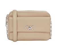 Calvin Klein Re-Lock Bolsa de hombro 21 cm beige