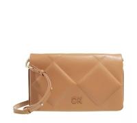 Calvin klein - Re-lock quilt should - Bolso de mano, Azúcar moreno, Talla única