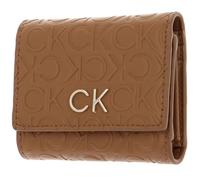 Calvin Klein Re-Lock Trifold XS Brown Sugar