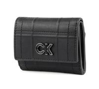 Calvin Klein Re-Lock Trifold XXS Quilt CK Black