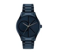 Calvin Klein Reloj Analógico de Cuarzo para Hombre y Mujer Colección Iconic con Correa de Acero Inoxidable Azul - 25200166