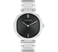 Calvin Klein Reloj Analógico de Cuarzo para Mujer Colección CK Sensation con Correa de Acero Inoxidable Plateada - 25200249