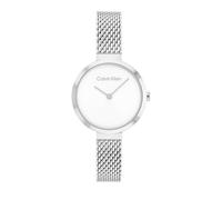 Calvin Klein Reloj analógico plata / blanco, Talla One Size