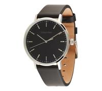 Calvin Klein Reloj analógico negro / plata One Size negro / plata