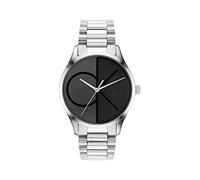 Calvin Klein Reloj Analógico para Unisex-Adultos de Cuarzo con Correa en Acero Inoxidable 25200163