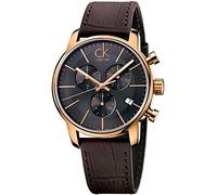 Calvin Klein Reloj Cronógrafo de Cuarzo para Hombre con Correa de Cuero - K2G276G3