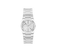 Calvin Klein Reloj De Movimiento De Cuarzo De Dos Manecillas para Mujer Colección CK Unite con Correa de Acero Inoxidable Plateada - 25100126
