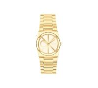 Calvin Klein Reloj De Movimiento De Cuarzo De Dos Manecillas para Mujer Colección CK Unite con Correa de Acero Inoxidable de Color Dorado - 25100127
