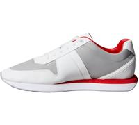 Calvin Klein Retro Run Lace Mix Emb Tongue Ym0ym01400 Low Top para Hombre, White Taupe Smog White Adrenaline Rush, 44 EU