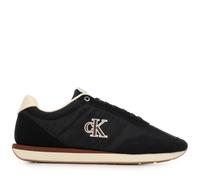 Calvin Klein Retro Runner ESS Mix Mat Ym0Ym01361 Low Top, Color Negro (Negro/anacardo Claro), 11