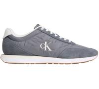 Calvin Klein Retro Runner ESS Mix Mat Ym0Ym01361 Low Top, Gris (Night Owl/Off White), 7