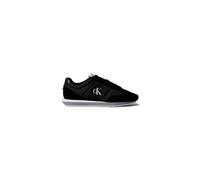 Calvin Klein Runner Sneaker Hombre Retro Mix con Logotipo, Negro (Black/Stormfront/Vaporous White), 42