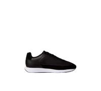 Calvin Klein Retro Runner Laceup Wingt Mix Yw0Yw02061, Parte Superior Baja Mujer, Black (Black/Bright White), 40 EU