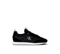 Calvin Klein Retro Runner Sock Laceup Mix Mat Ym0Ym01414, Parte Superior Baja Hombre, Black (CK Black), 40 EU