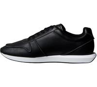 Calvin Klein Retro Runner Ym0ym01455 - Tenis Bajos con Cordones para Hombre, Negro Negro Oyster White, 42 2/3 EU