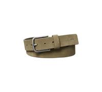 Calvin Klein Round Buckle Suede Belt Brown/antique Brass Talla: 90 | Cinturones Outlet | Hombre | Marrón