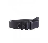 CALVIN KLEIN - ROUND MONO PLAQUE LTHR BELT 35MM 100
