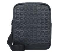 Calvin Klein Rubberized Conv Bolsa de hombro 18 cm negro