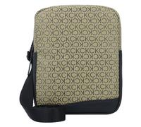 Calvin Klein Rubberized Conv Bolsa de hombro 18 cm verde