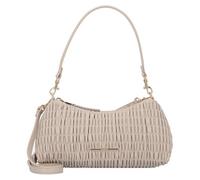 Calvin Klein Ruched Bolsa de hombro 28 cm beige