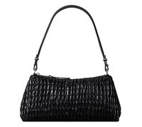 Calvin Klein Ruched Bolsa de hombro 28 cm negro