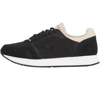 Calvin Klein Runner Laceup Low MG Media YW0YW01644, Zapatillas Deportivas Mujer, Black (Black/Tapioca), 40 EU