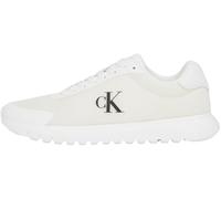 Calvin Klein Runner Sneaker Hombre Eva Mesh con Logotipo, Blanco (Triple Bright White), 46