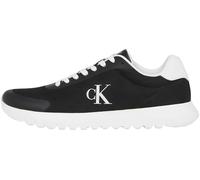 Calvin Klein Runner Sneaker Hombre Eva Mesh con Logotipo, Negro (CK Black/Bright White), 44