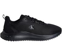 Calvin Klein Runner Sneaker Hombre Eva Mix Mesh con Logotipo, Negro (Triple Black), 41