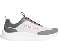 Calvin Klein Runner Sneaker Hombre Light Eva con Logotipo, Multicolor (Granite Gray/Rhubarb), 41