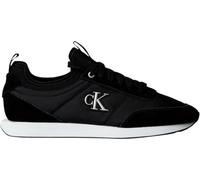 Calvin Klein Retro Runner Sock Laceup Mix Mat Ym0Ym01414, Parte Superior Baja Hombre, Black (CK Black), 45 EU