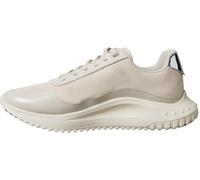 Calvin Klein Tapete EVA Runner con Cordones para Mujer, Mezcla YW0YW02016, Parte Superior Baja, Beige (Beige Piedra/Paloma Tortuga/Plateado), 5, Beige Stony Beige Tortuga Plateado, 38 EU