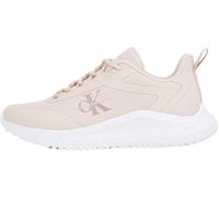 Calvin Klein Runner Sneaker Mujer Eva Runner Low Lace Mix sin Cordones, Rosa (Whisper Pink/Bright White), 39