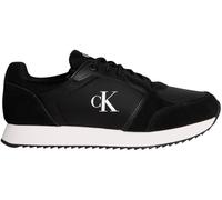 Calvin Klein Runner Sneaker Mujer Laceup Sock Calzado Deportivo, Negro (Black), 36