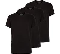 Calvin Klein S/S CREW NECK 3PK 000NB4011E, Camisetas de Manga Corta Hombre, Negro (Black), XL