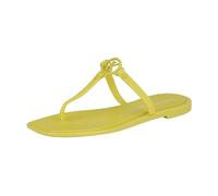 Calvin Klein Sandalia Edhen para mujer, Amarillo 700, 40 EU