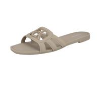 Calvin Klein Sandalias planas Yoana para mujer, Claro Natural 110, 36 EU