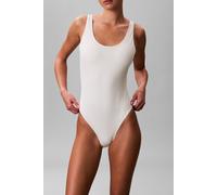 Calvin Klein Scoop Back One Piece Penny Stripe W White Jade Talla: XL | Bañadores Outlet | Mujer | Blanco