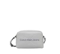 Calvin Klein SCULPTED CAMERA BAG18 MONO Bolso para mujer, gris, talla única, gris espejismo, cama Tek, informal, gris espejismo, Tek Beden, Casual, Gris Mirage, Tek Beden, Casual