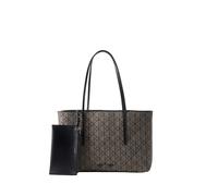 Calvin Klein Shopper 'Emblem Tote With' marrón / negro One Size EUR