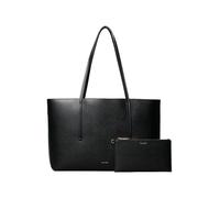 Calvin Klein Shopper 'Foil Logo Tote With' negro One Size EUR