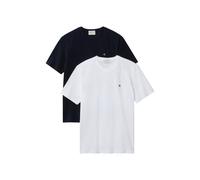 Calvin Klein Short Sleeve Classic Monogram Bright White/dark Sapphire Talla: S | Camisetas Básicas Outlet | Hombre | Azul