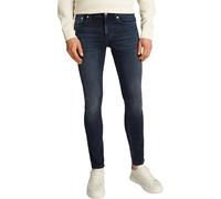 Calvin Klein Skinny Ceñido, Denim Black, 30W / 32L para Hombre