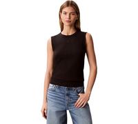 Calvin Klein SL 1x1 Refined Cotton Rib Tank Lv047b265g Camiseta de Tirantes Anchos Mujer
