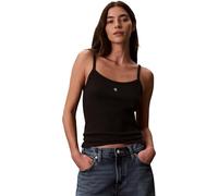 Calvin Klein SL 2x2 Baby Rib Strap Tank Lv047g208g Camiseta de Tirantes Anchos Mujer
